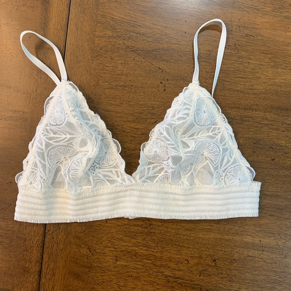 Aerie | White Bralette, never worn, no tags